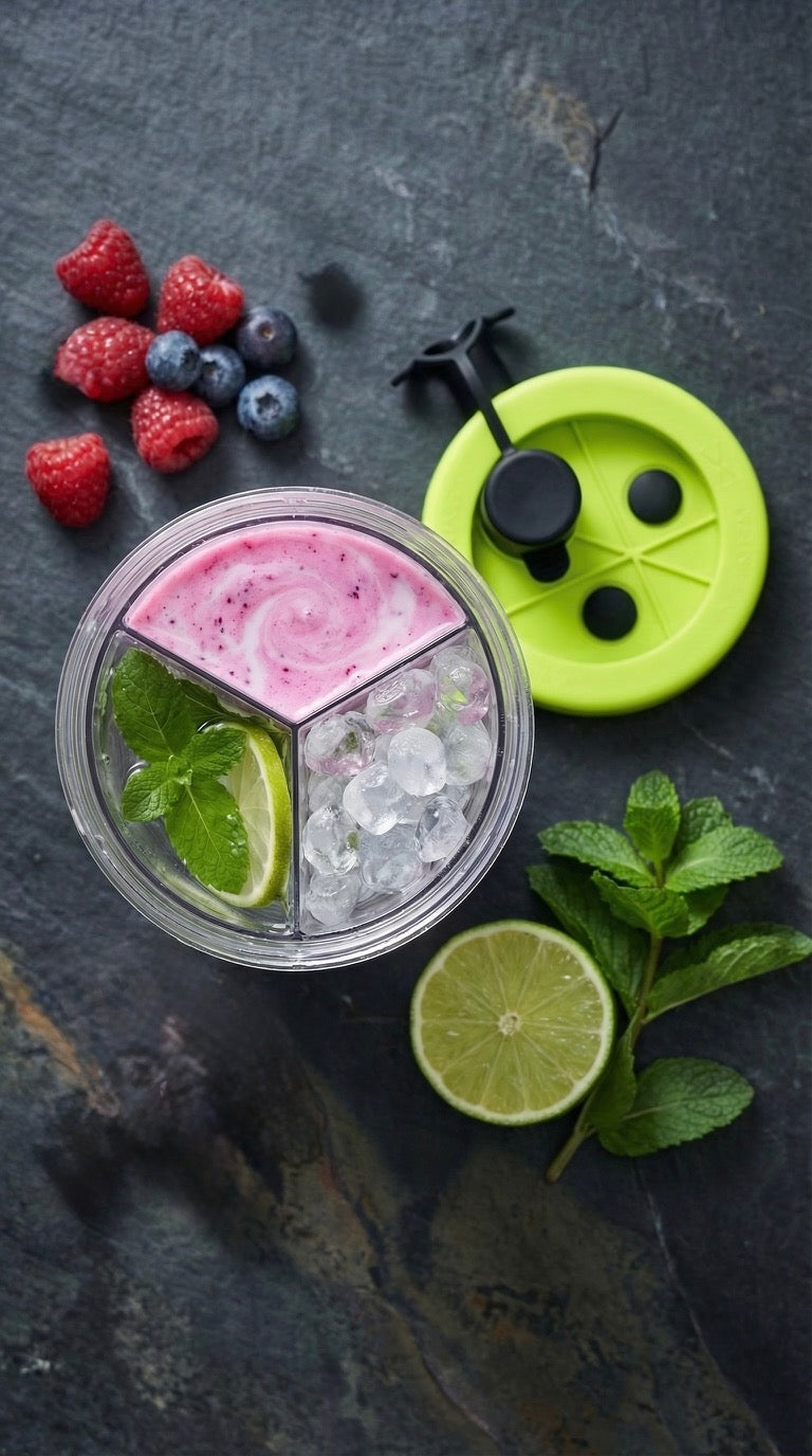 InfinityCup 3 compartment cup