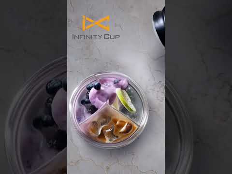 InfinityCup 3 compartment cup